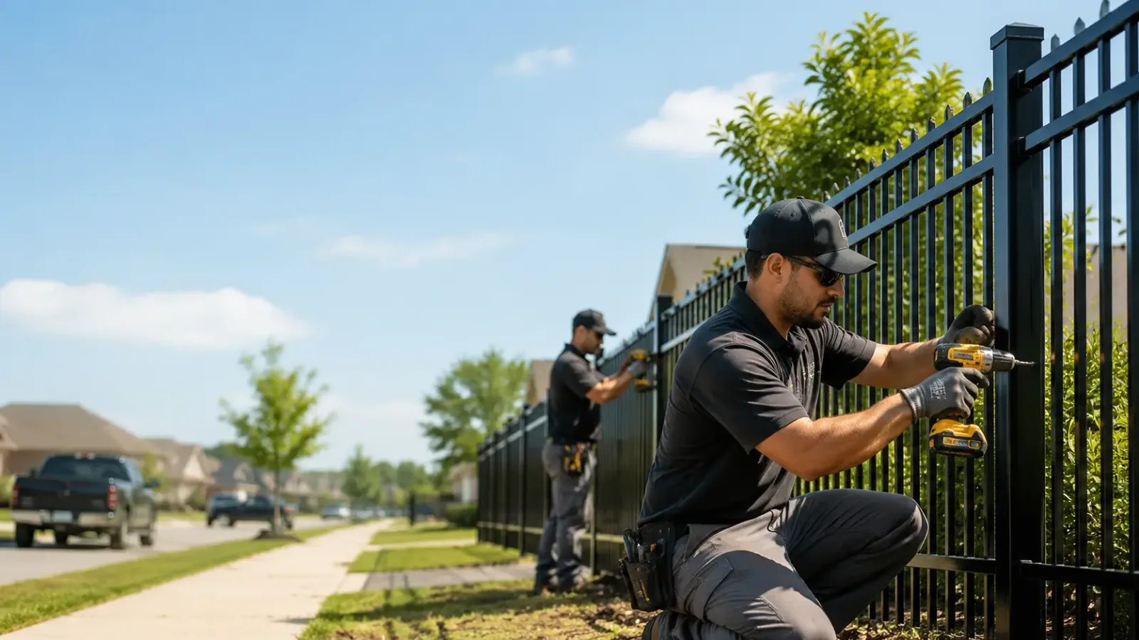 Metal Fence Installation in Geneva, IN
